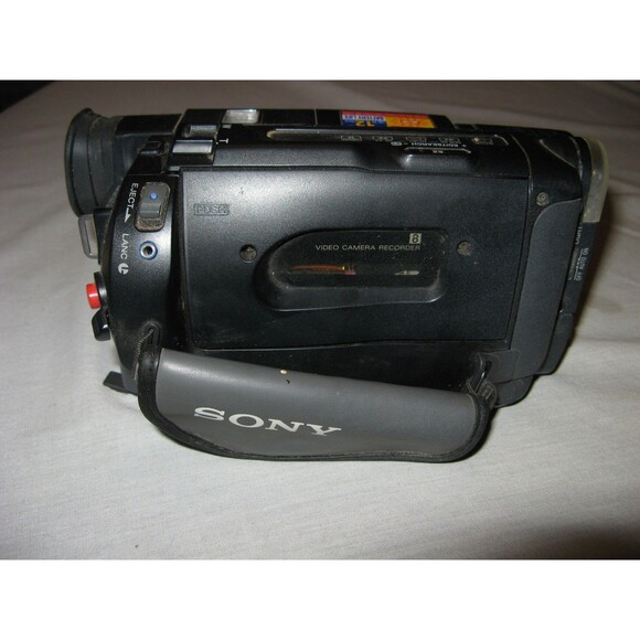 Sony Handycam CCD-TR67 8mm Camcorder w Battery  Power Adapter Bag & Instructions - Picture 3 of 13